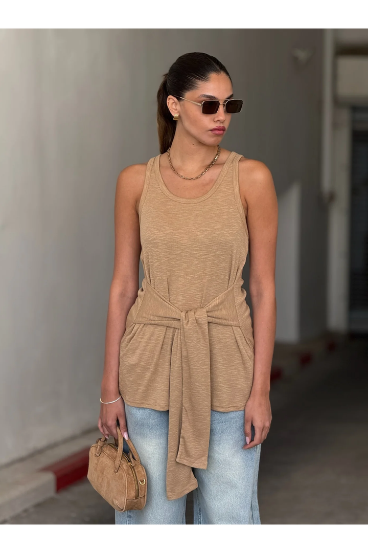 גופיית אוניל - בז'