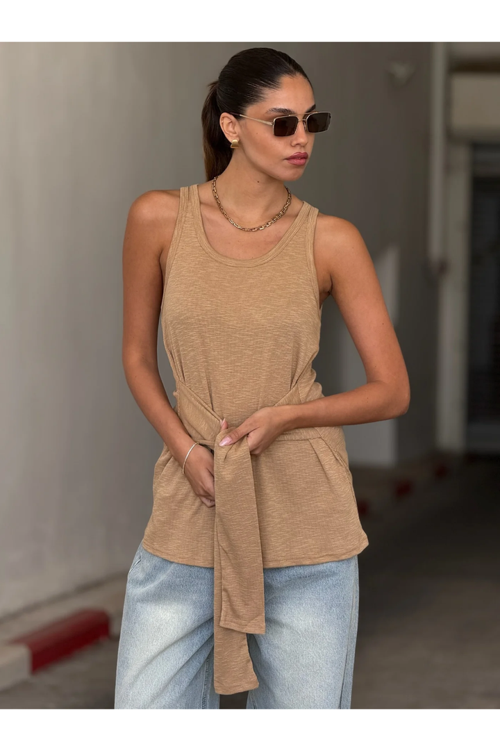 גופיית אוניל - בז'