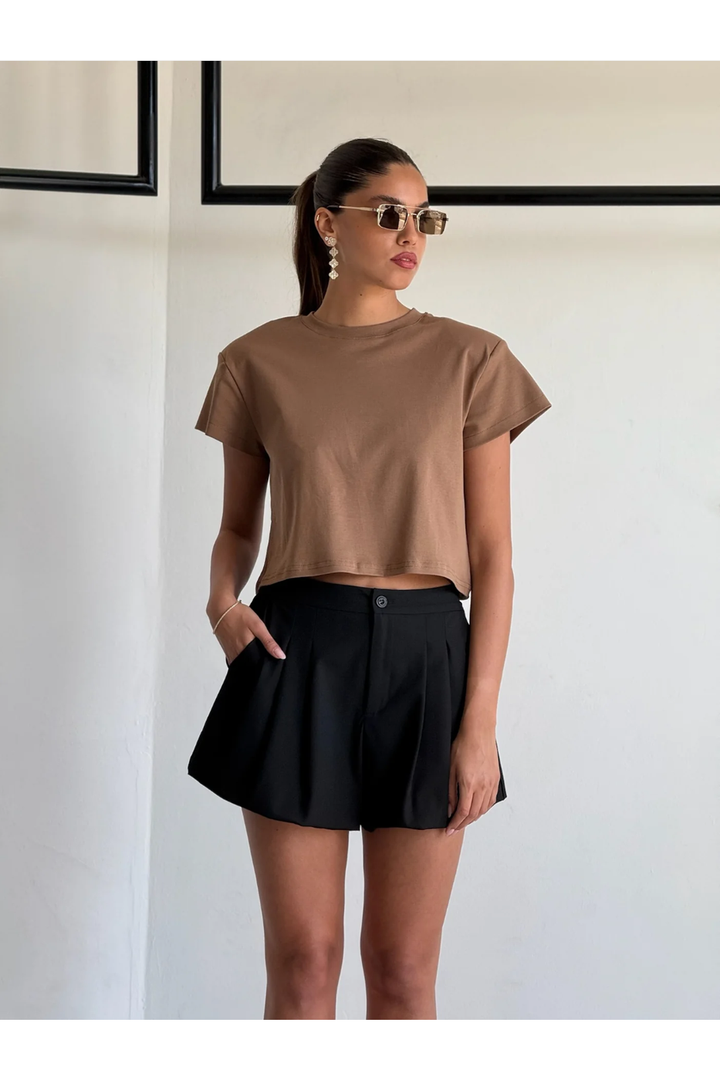 מכנס ריבל - שחור